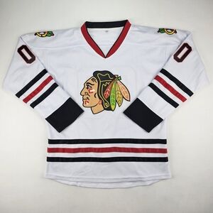 Clark Griswold Chicago Blackhawks Christmas Vacation Hockey Sweater Jersey Large